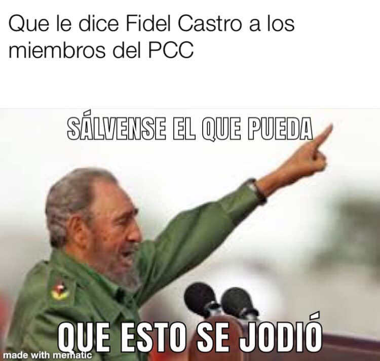 mejores memes de Fidel Castro