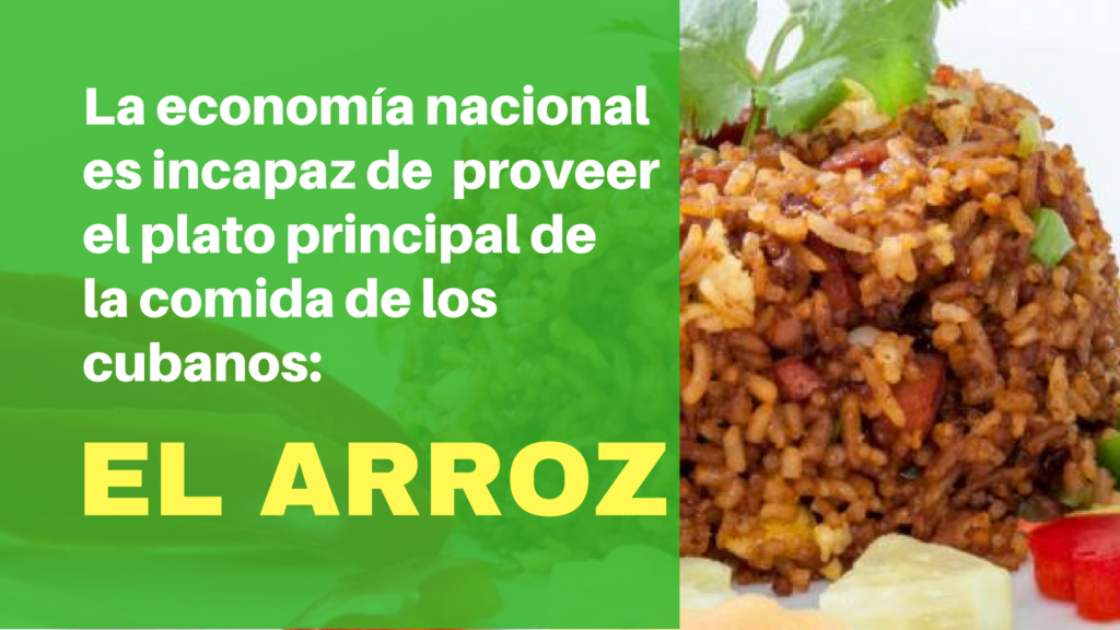 incapaz de proveer de la comida de los cubanos