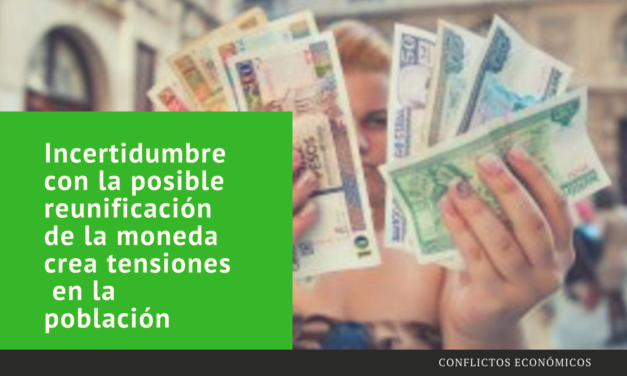 Incertidumbre con la posible reunificación de la moneda crea tensiones  en la población