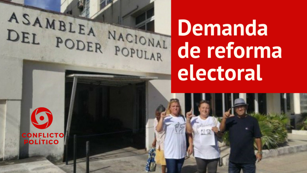 Demanda de reforma electoral