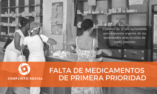 FALTA DE MEDICAMENTOS DE PRIMERA PRIORIDAD