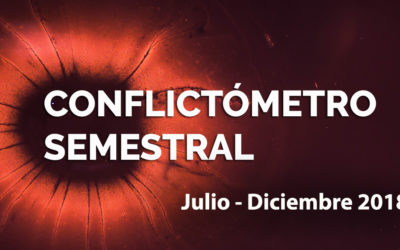 CONFLICTÓMETRO: SEGUNDO SEMESTRE 2018