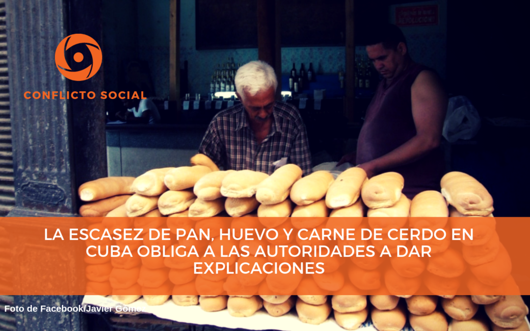 La escasez de pan, huevo y carne de cerdo en Cuba obliga a las autoridades a dar explicaciones