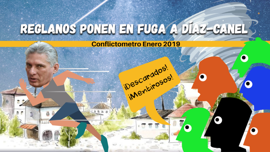 REGLANOS PONEN EN FUGA A DÍAZ-CANEL