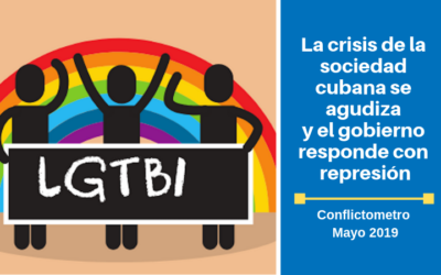 Conflictometro Mayo: LA CRISIS DE LA SOCIEDAD CUBANA SE AGUDIZA  Y EL GOBIERNO RESPONDE CON REPRESIÓN