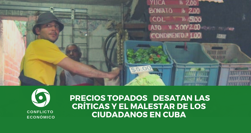 Precios topados desatan críticas y el malestar de los ciudadanos en Cuba