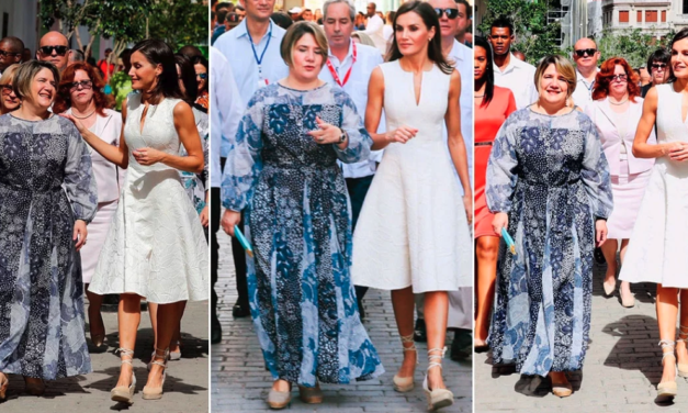 Los mejores memes del vestido de la Primera Dama en Cuba