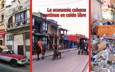 La economía cubana continúa en caída libre. Conflictómetro octubre