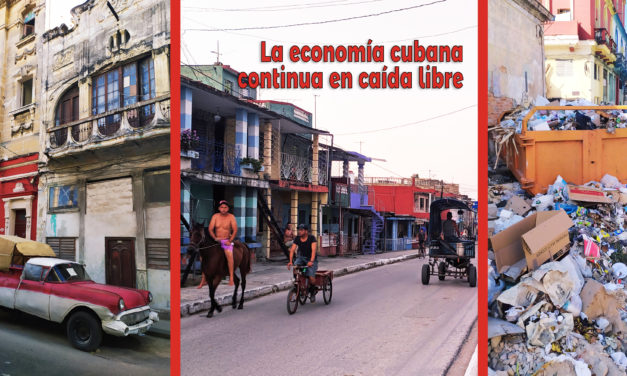 La economía cubana continúa en caída libre. Conflictómetro octubre