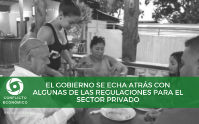 El Gobierno se echa atrás con algunas de las regulaciones para el sector privado