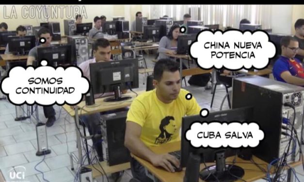 MEMES DE CIBERCLARIAS Y COLAS DE POLLO EN CUBA