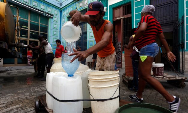 Falta del agua en Cuba hunde más el nivel de vida del cubano de a pie