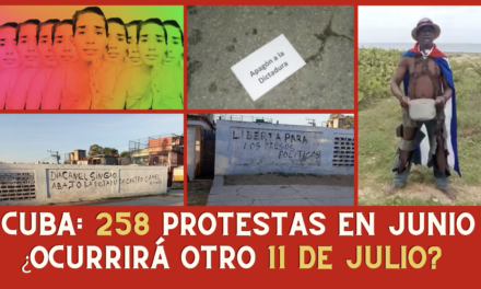 CUBA: 258 protestas en junio ¿Ocurrirá otro 11 de julio?