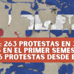 Cuba: 263 PROTESTAS EN JULIO; 1,713 EN EL PRIMER SEMESTRE; 3,266 DESDE EL 11J