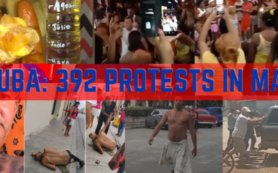 Cuba: 392 protests in May. Hunger unleashes cries for “Freedom” in Caimanera and fuels discontent throughout the island.