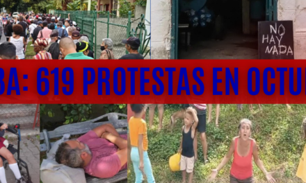 Cuba, 619 protestas en octubre:  Explotan por agua y comida en Maisí, piden renuncia de Díaz-Canel y cubanos se burlan de excusas de ministros.