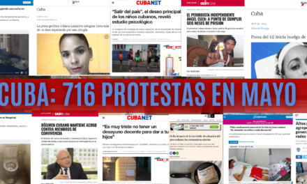 Cuba: 716 protestas en mayo