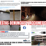 CUBA: 745 PROTESTAS Y DENUNCIAS EN JUNIO, 283 DESAFÍOS AL ESTADO POLICIAL