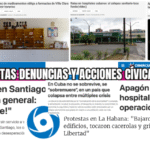 Cuba: En septiembre, cifra récord de protestas y denuncias:1.121