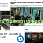 CUBA: OCTUBRE, NUEVA CIFRA RECORD DE PROTESTAS Y DENUNCIAS 1.249