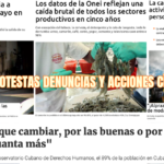 Cuba: 1.311 protestas y denuncias en mayo, 44 presenciales, 527 desafíos al Estado policial.